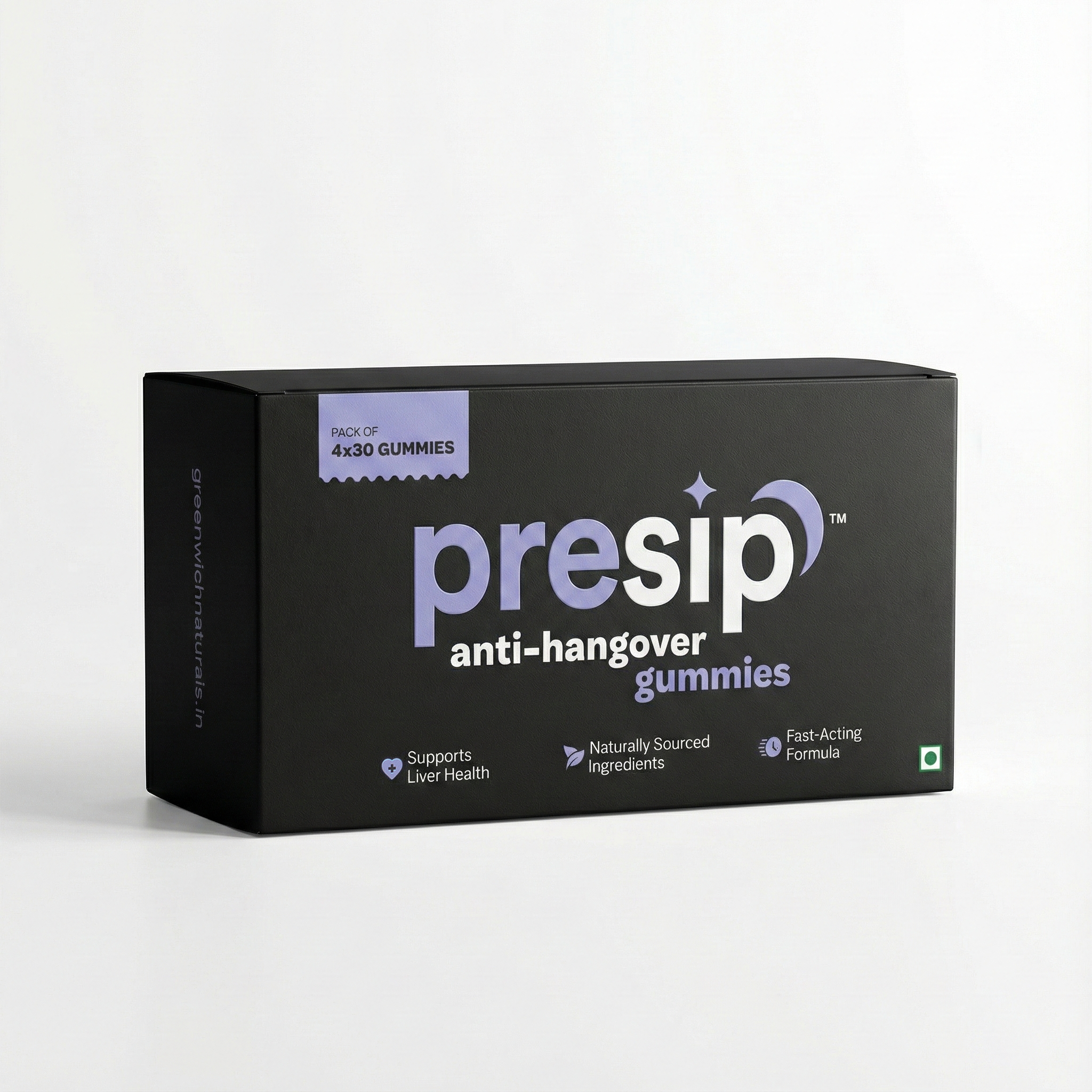 Presip Anti Hangover Gummies (Pack of 4)