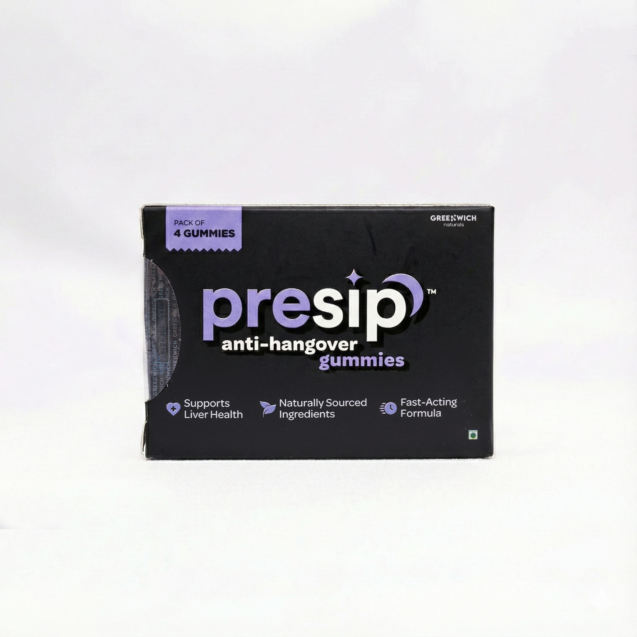 Presip Anti Hangover Gummies (Pack of 4)